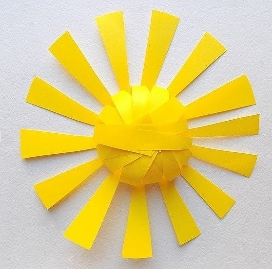Поделка солнышко своими руками — фото идеи изделий из разных материалов