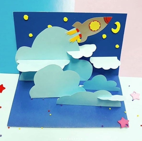 Поделки в детский сад на День космонавтики: 100 идей