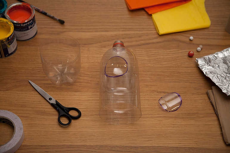 Ракета из бутылки. Как сделать ракету из пластиковой бутылки.
